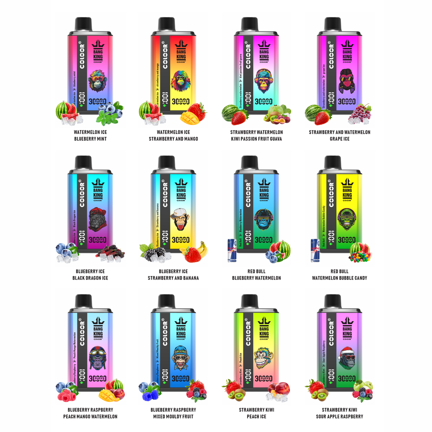 Pods Desechables Bang King 30000 Caladas Vape