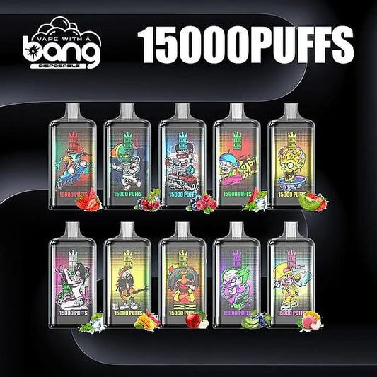 Bang King 15000 caladas Vape desechable (Box 10 pcs)